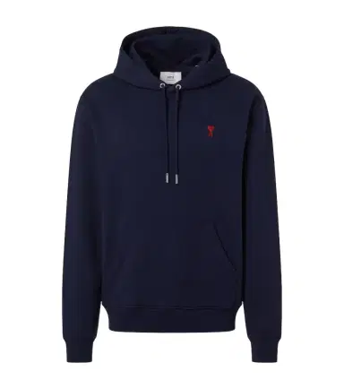 AMI PARIS Ami De Caur cotton fleece hoodie | Thumbnail 1