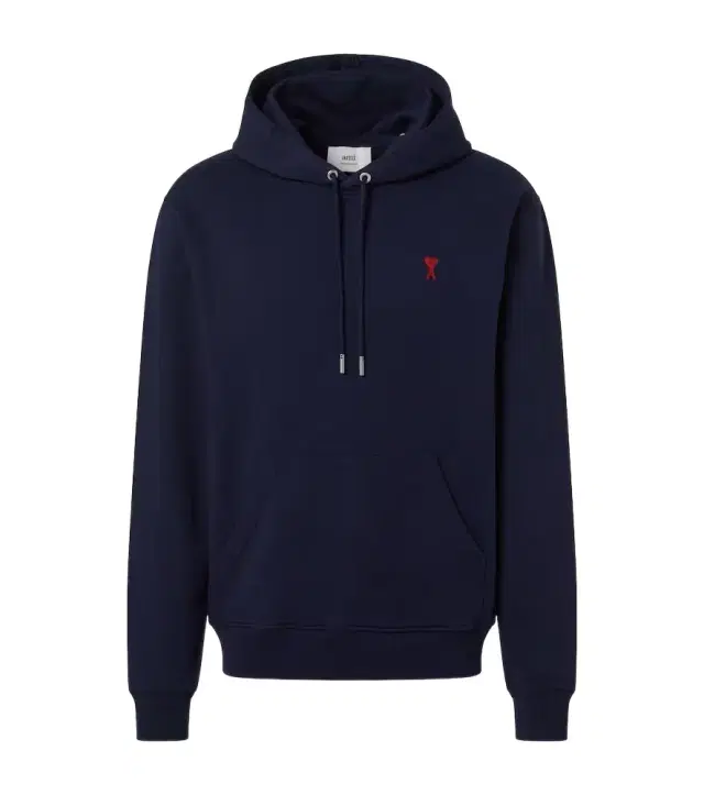 Ami Paris Ami De Caur cotton fleece hoodie
