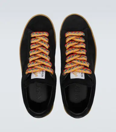 Lanvin Curb Lite suede sneakers | Thumbnail 2