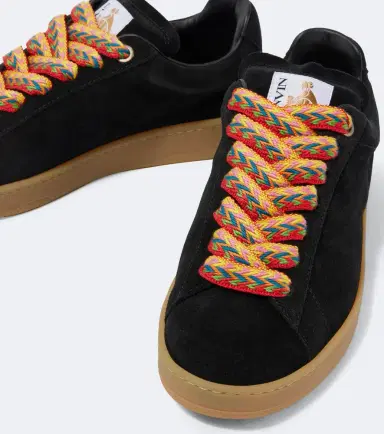 Lanvin Curb Lite suede sneakers | Thumbnail 4