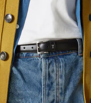 AMI PARIS Paris Paris leather belt | Thumbnail 3 AMI PARIS Paris Paris leather belt | Thumbnail 3