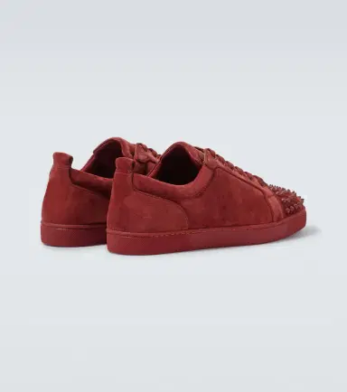 Christian Louboutin Louis Junior Spikes suede sneakers | Thumbnail 5 Christian Louboutin Louis Junior Spikes suede sneakers | Thumbnail 5