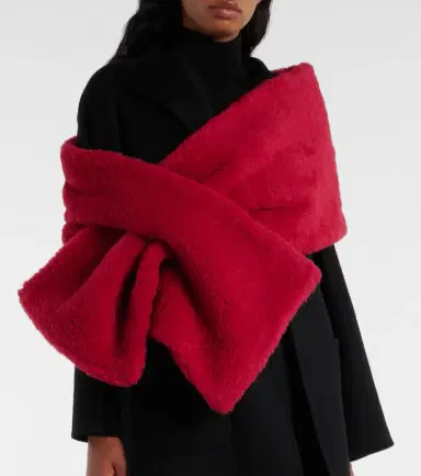 Max Mara Full teddy scarf | Thumbnail 4