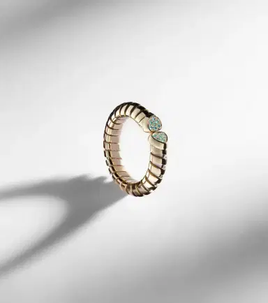 Marina B Trisolina 18kt gold ring with tourmalines | Thumbnail 5