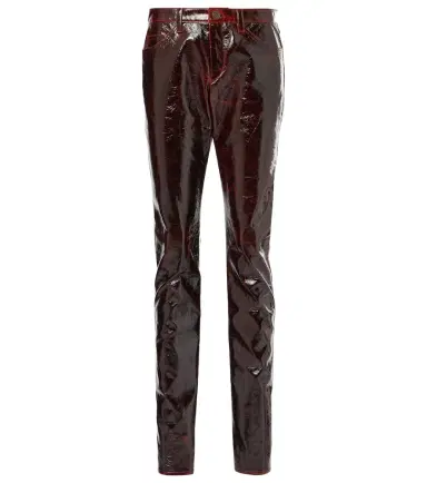 Isabel Marant Lovis cotton-blend slim pants | Thumbnail 1 Isabel Marant Lovis cotton-blend slim pants | Thumbnail 1