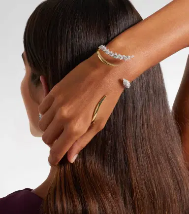 YEPREM Golden Strada 18kt yellow and white gold bracelet with diamonds | Thumbnail 3 YEPREM Golden Strada 18kt yellow and white gold bracelet with diamonds | Thumbnail 3