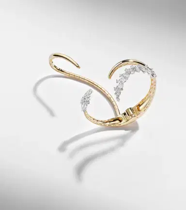 YEPREM Golden Strada 18kt yellow and white gold bracelet with diamonds | Thumbnail 5 YEPREM Golden Strada 18kt yellow and white gold bracelet with diamonds | Thumbnail 5