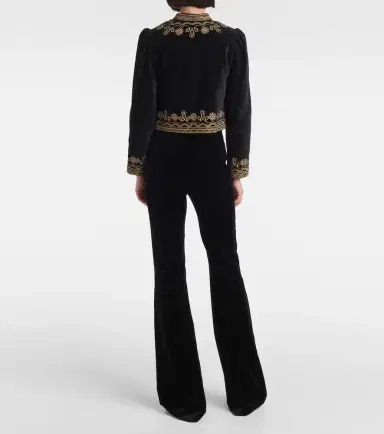 Rixo Denver embroidered cotton jacket | Thumbnail 5