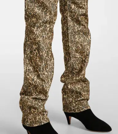 Isabel Marant Ferni cotton corduroy straight pants | Thumbnail 5