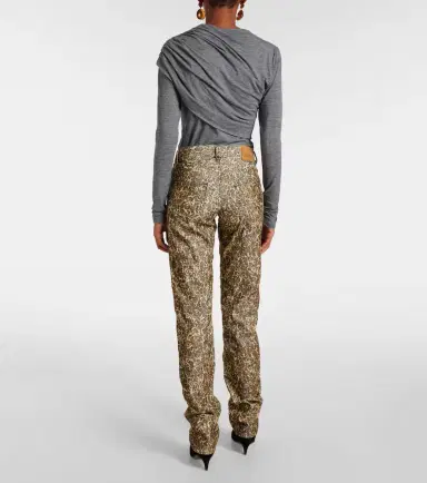 Isabel Marant Ferni cotton corduroy straight pants | Thumbnail 6