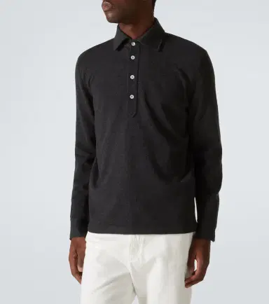 Brunello Cucinelli Cashmere polo sweater | Thumbnail 2 Brunello Cucinelli Cashmere polo sweater | Thumbnail 2