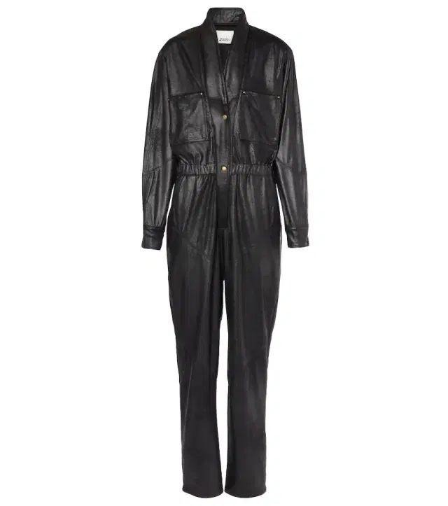 Isabel Marant Faux leather jumpsuit
