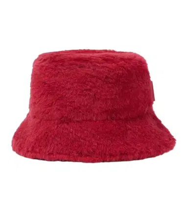 Max Mara Figura wool and silk teddy bucket hat | Thumbnail 1