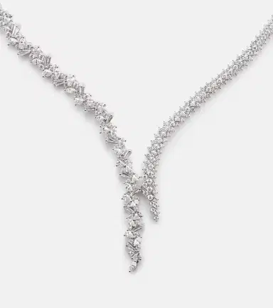 YEPREM Y-Couture 18kt white gold necklace with diamonds | Thumbnail 2