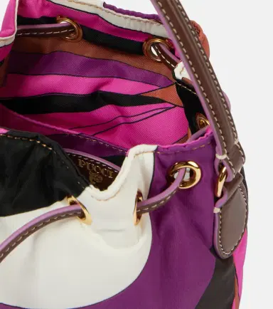 PUCCI Yummy Iride canvas bucket bag | Thumbnail 3