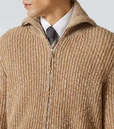Brunello Cucinelli Zip-up wool and cashmere cardigan | Thumbnail 3 Brunello Cucinelli Zip-up wool and cashmere cardigan | Thumbnail 3