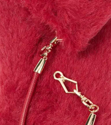 Max Mara Ombrato wool and silk teddy mittens | Thumbnail 2
