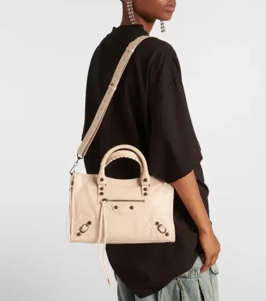 Balenciaga Le City Small leather tote bag | Thumbnail 6