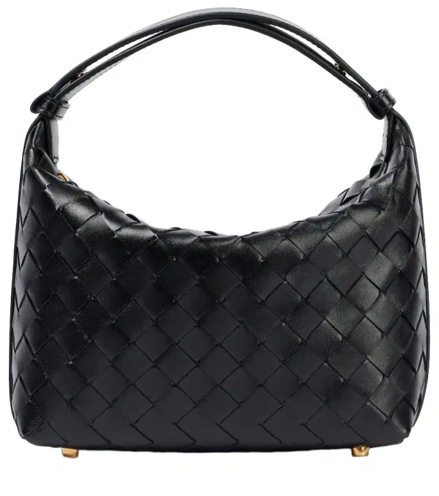 Bottega Veneta Wallace Mini Intrecciato leather shoulder bag