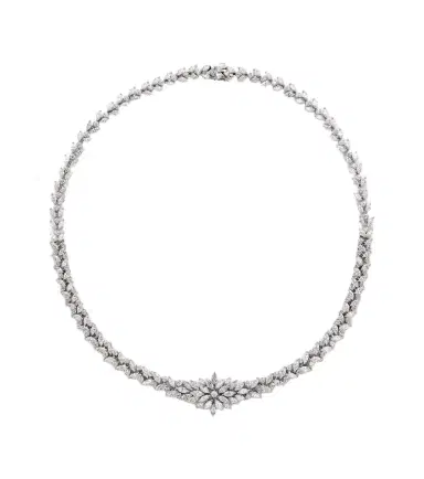 YEPREM Y-Couture 18kt white gold choker with diamonds | Thumbnail 1 YEPREM Y-Couture 18kt white gold choker with diamonds | Thumbnail 1