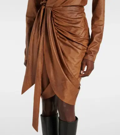 Isabel Marant Aleora draped wrap dress | Thumbnail 4