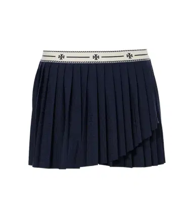 Tory Sport Pleated jacquard jersey tennis skirt | Thumbnail 1