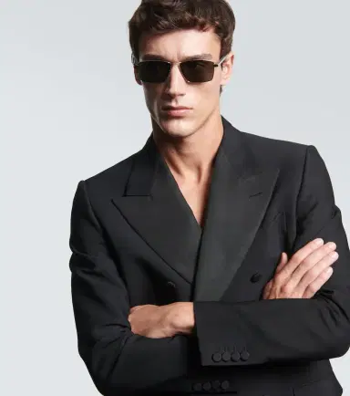 Saint Laurent SL 700 rectangular sunglasses | Thumbnail 2