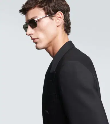 Saint Laurent SL 700 rectangular sunglasses | Thumbnail 3