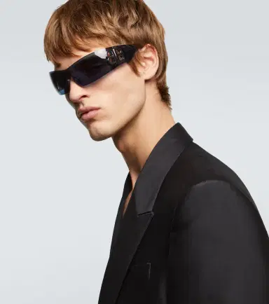 Balenciaga Bossy shield sunglasses | Thumbnail 3