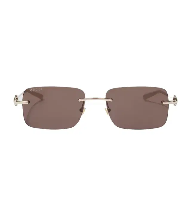 Gucci Horsebit rectangular sunglasses