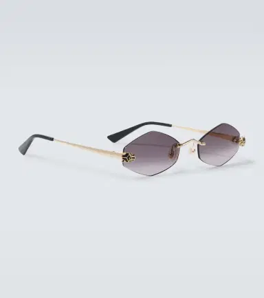 Cartier Eyewear Collection Panthère De Cartier oval sunglasses | Thumbnail 3 Cartier Eyewear Collection Panthère De Cartier oval sunglasses | Thumbnail 3