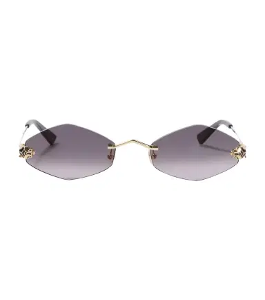 Cartier Eyewear Collection Panthère De Cartier oval sunglasses | Thumbnail 1 Cartier Eyewear Collection Panthère De Cartier oval sunglasses | Thumbnail 1