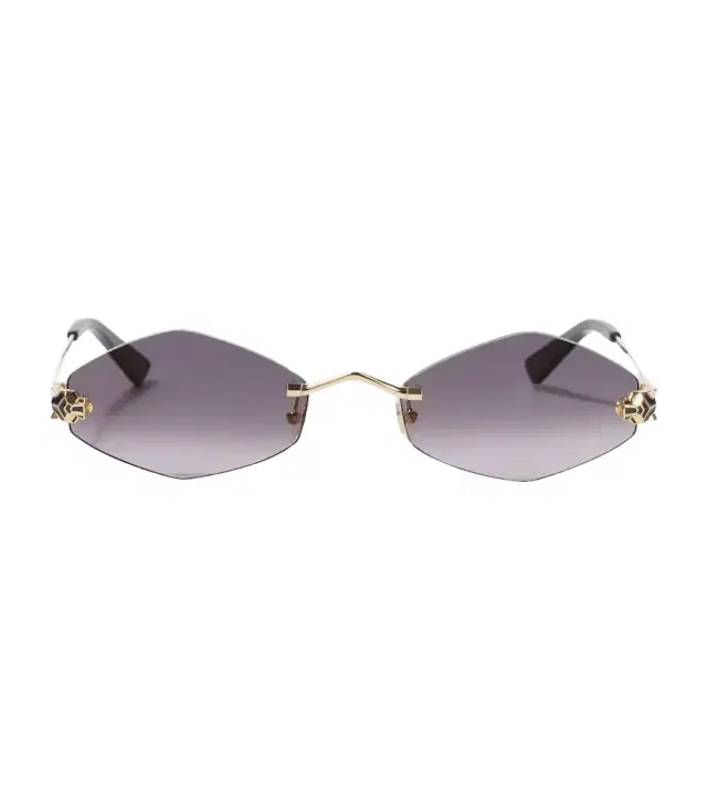 Cartier Eyewear Collection Panthère De Cartier oval sunglasses