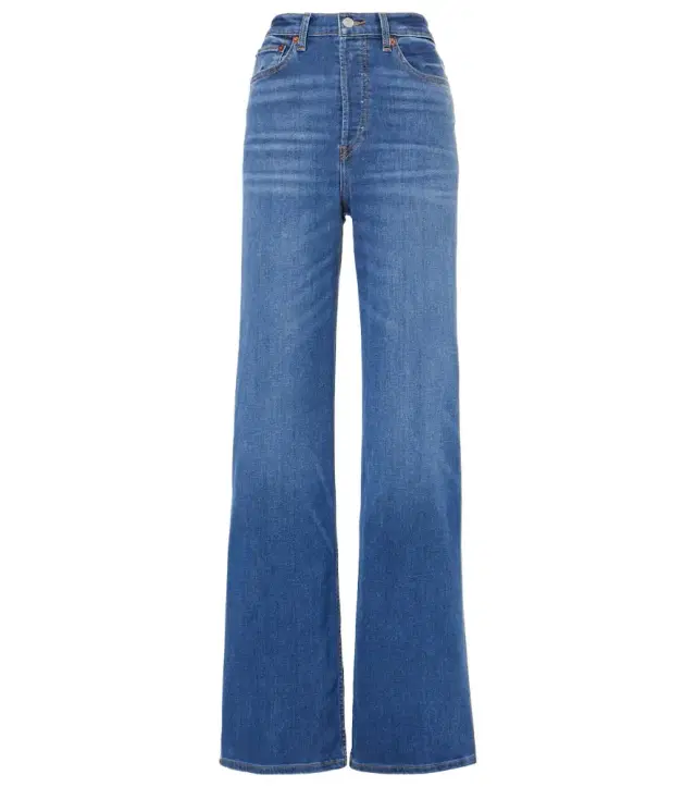 Re/Done '70s high-rise wide-leg jeans