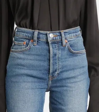 Re/Done 70s Stove Pipe straight jeans | Thumbnail 2