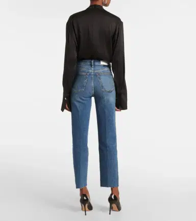 Re/Done 70s Stove Pipe straight jeans | Thumbnail 4