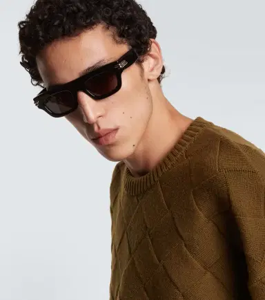 Bottega Veneta Bold Ribbon aviator sunglasses | Thumbnail 4