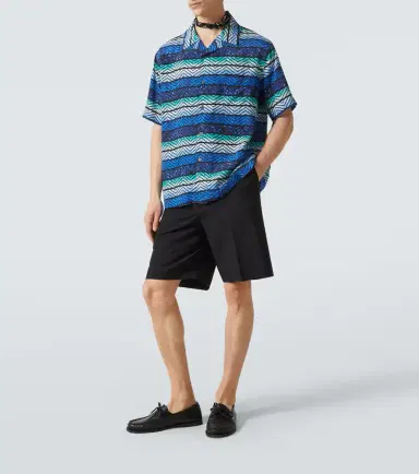 Missoni Zigzag bowling shirt | Thumbnail 6 Missoni Zigzag bowling shirt | Thumbnail 6