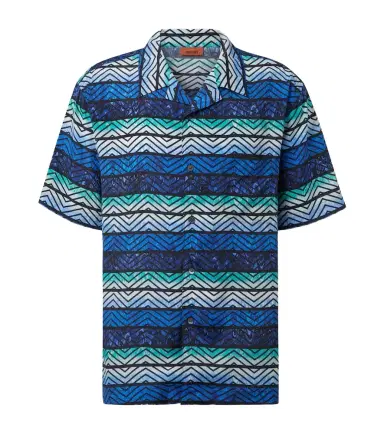 Missoni Zigzag bowling shirt | Thumbnail 1 Missoni Zigzag bowling shirt | Thumbnail 1