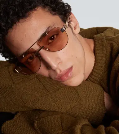 Bottega Veneta Aviator sunglasses | Thumbnail 4