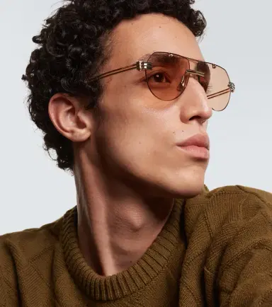 Bottega Veneta Aviator sunglasses | Thumbnail 5