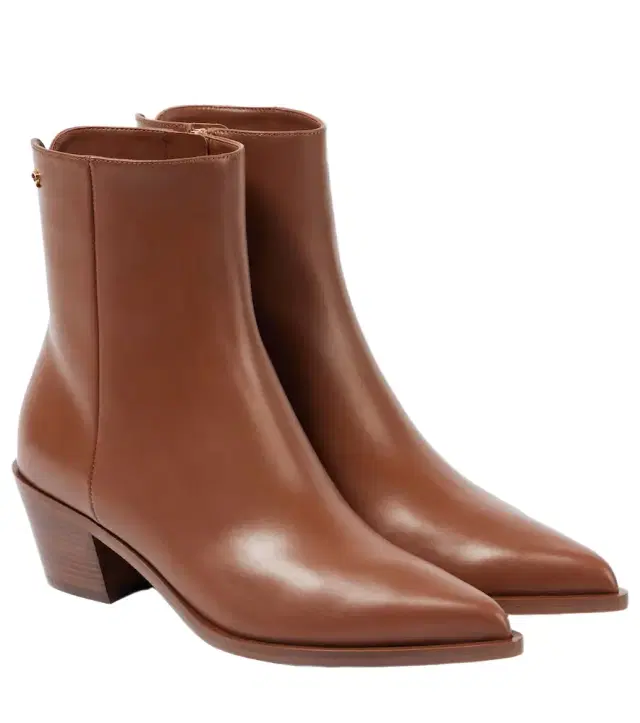 Gianvito Rossi Kinney 45 leather ankle boots