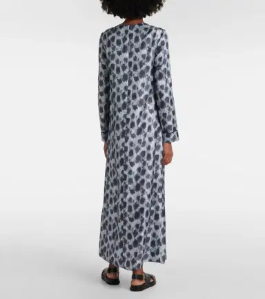 Marni Printed silk maxi dress | Thumbnail 5