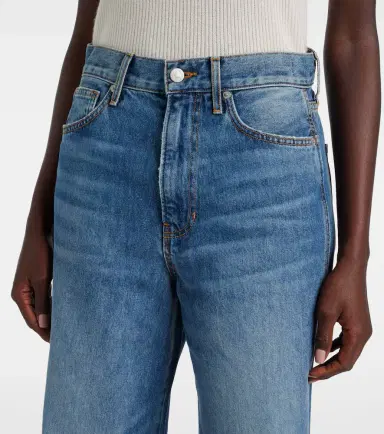 Veronica Beard Taylor high-rise wide-leg jeans | Thumbnail 6