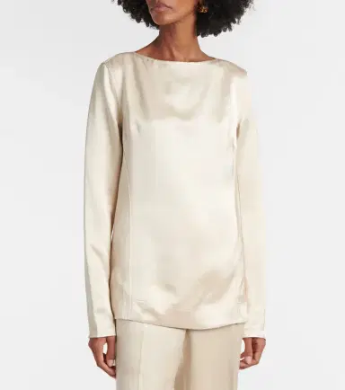 Toteme Satin top | Thumbnail 3
