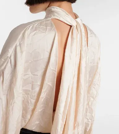 Khaite Bex satin top | Thumbnail 3