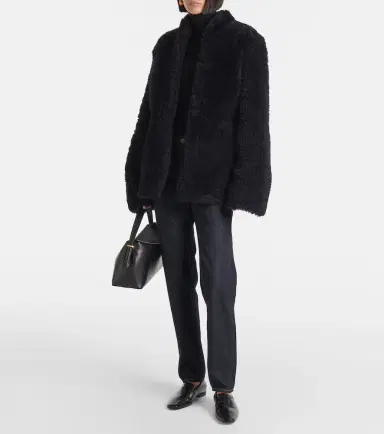 Toteme Shearling jacket | Thumbnail 4