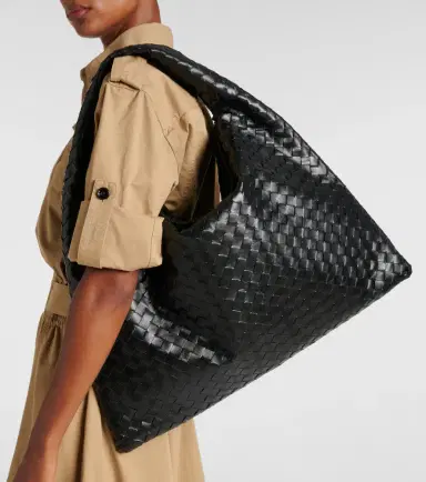 Bottega Veneta Hop Intrecciato Large leather tote bag | Thumbnail 5