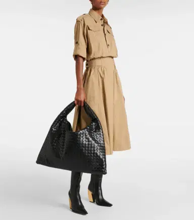 Bottega Veneta Hop Intrecciato Large leather tote bag | Thumbnail 6