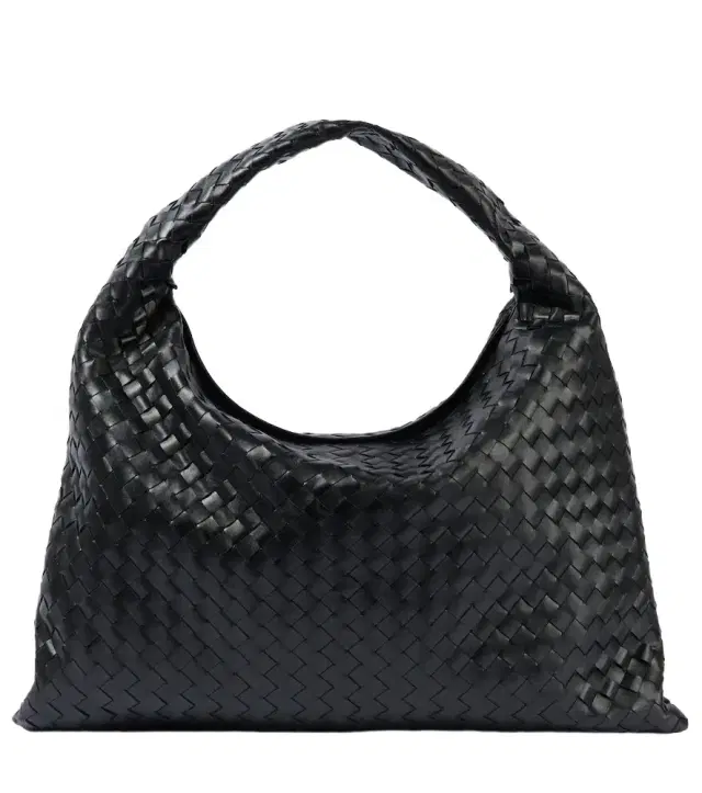 Bottega Veneta Hop Intrecciato Large leather tote bag
